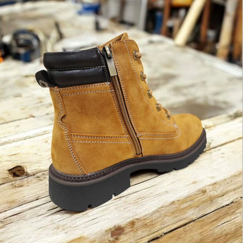 Men's Mountain Boot with Side Zip - Warm & Comfortable