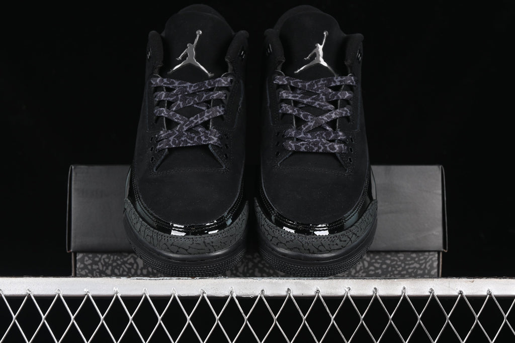 Jordan 3 Retro 'Black cat'